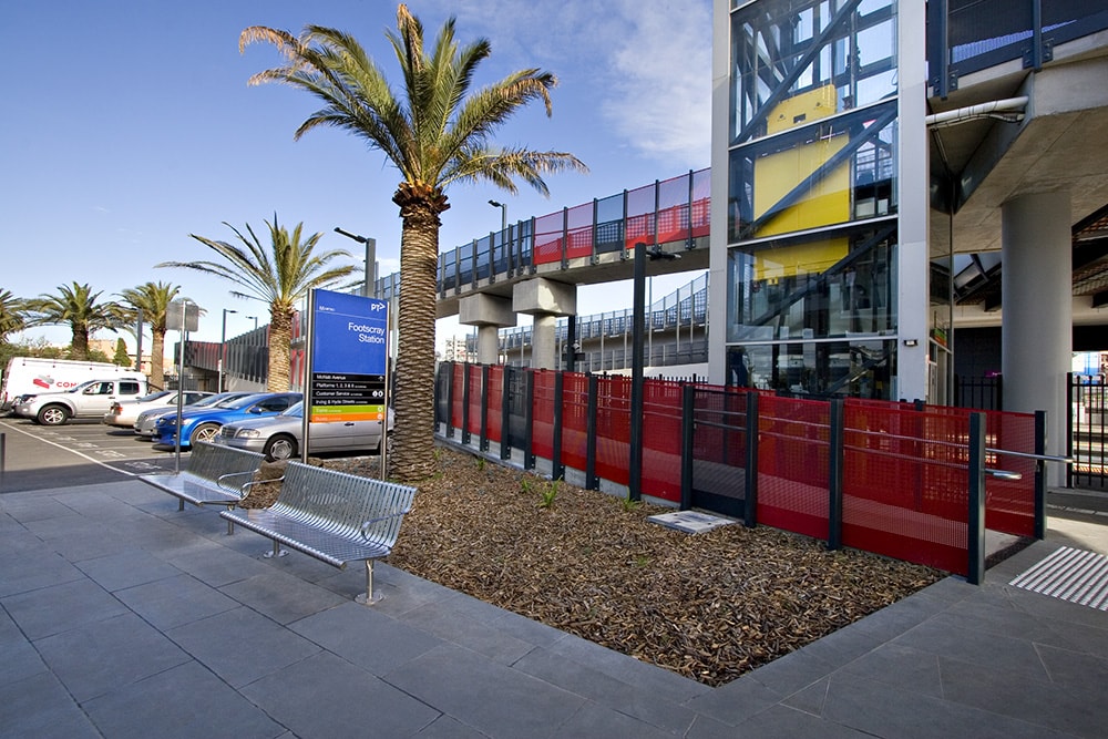 Footscray Train Station Australian Native Landscapes (ANL)