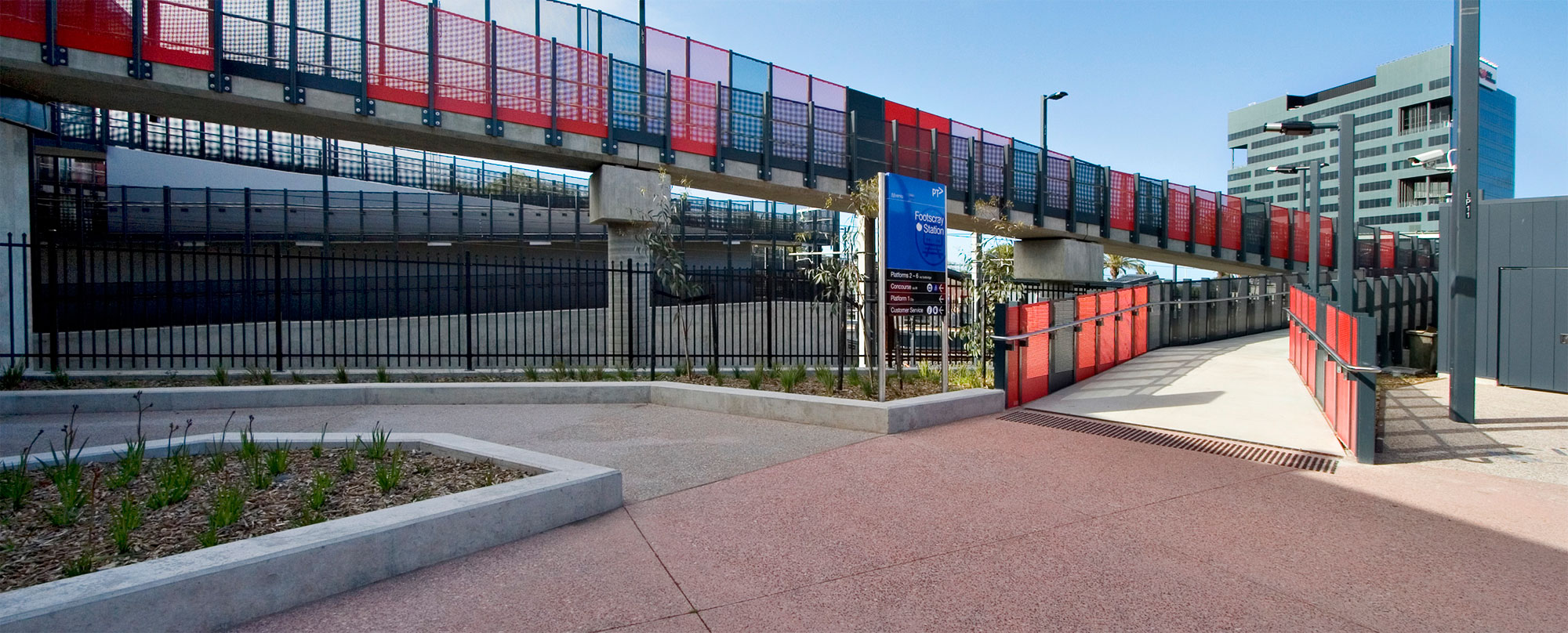 Footscray Train Station Australian Native Landscapes (ANL)