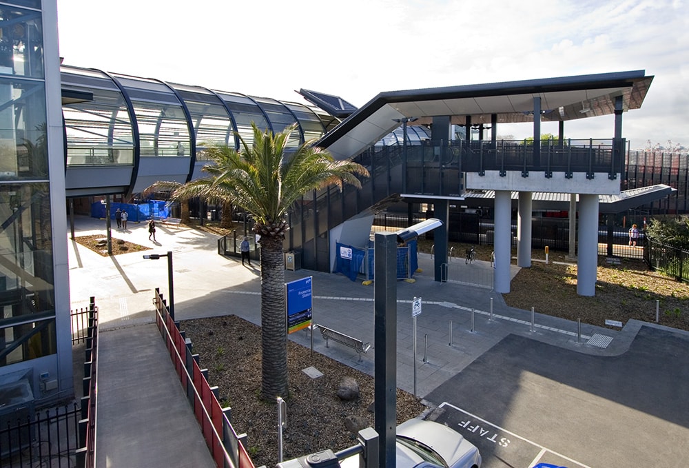 Footscray Train Station Australian Native Landscapes (ANL)