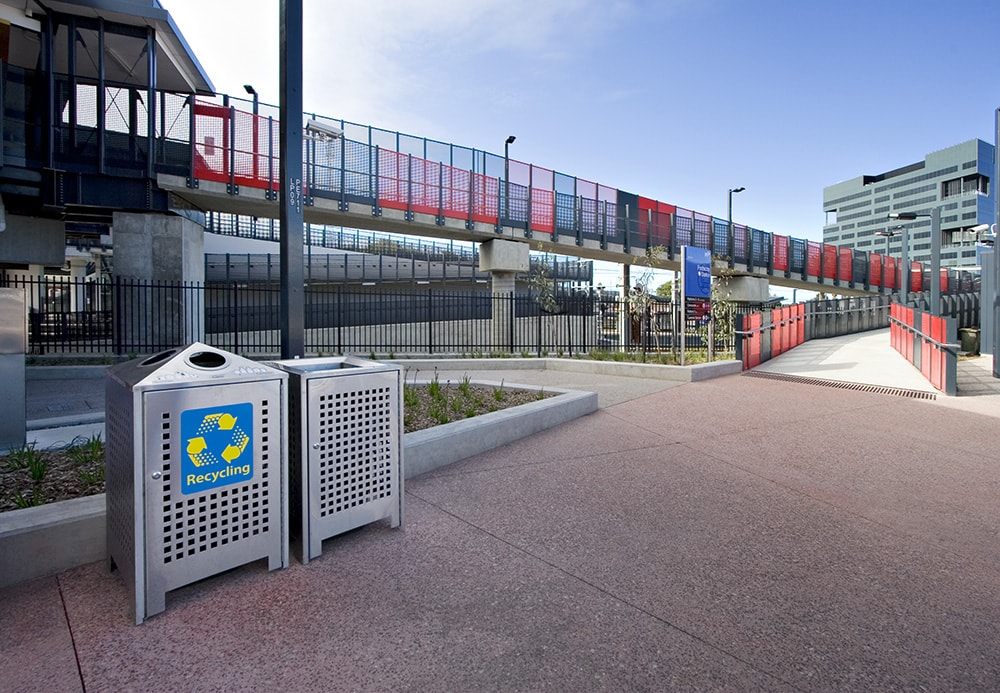 Footscray Train Station Australian Native Landscapes (ANL)