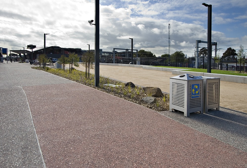 Footscray Train Station Australian Native Landscapes (ANL)