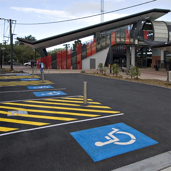 Footscray Train Station Australian Native Landscapes (ANL)